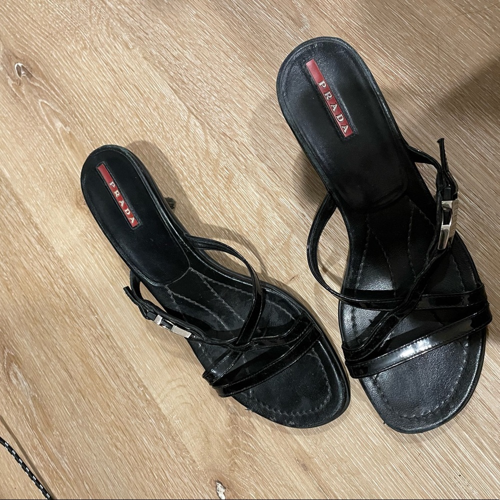 Vintage Prada short heels🖤